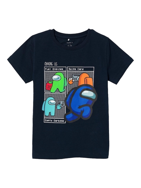 NAME IT Among Us T-shirt Jakpot Dark Sapphire