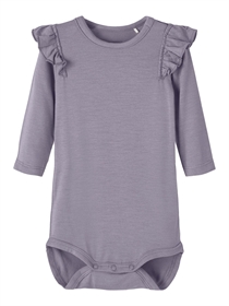 NAME IT Modal Body Kessie Lavender Gray