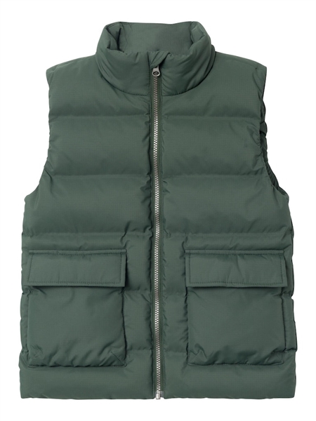 NAME IT Puffer Vest Mellow Deep Forest