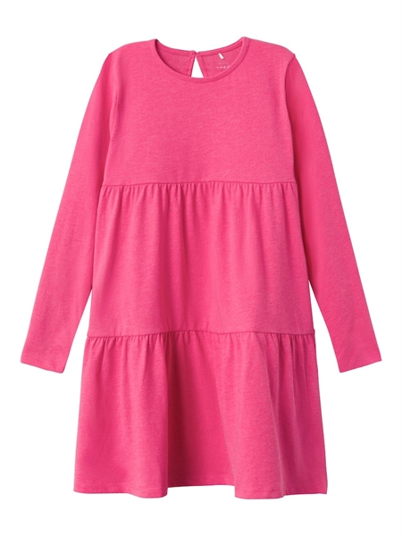 NAME IT Langærmet Kjole Vivaldi Pink Flambé