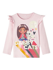 NAME IT Gabby Cat Bluse Amira Parfait Pink