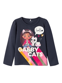 NAME IT Gabby Cat Bluse Amira India Ink
