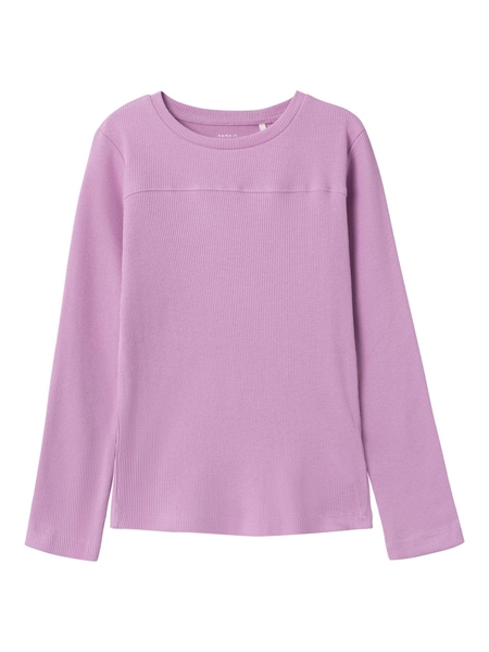 NAME IT Langærmet Bluse Kamanda Violet Tulle