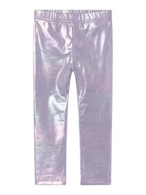 NAME IT Shiny Leggings Rebekka Silver