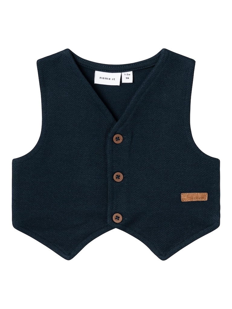 NAME IT Baby Vest Robino Dark Sapphire