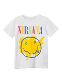 NAME IT T-Shirt Nirvana Bright White