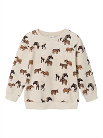 NAME IT Tapir Sweatshirt Natapir Oatmeal