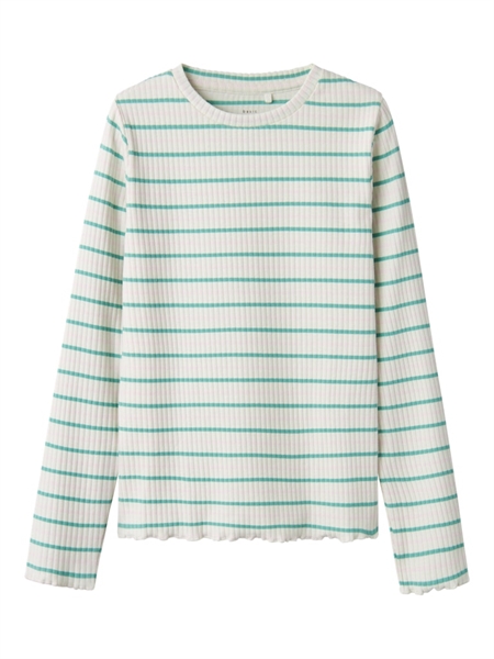 NAME IT Langærmet Bluse Vemma Jet Stream Wasabi