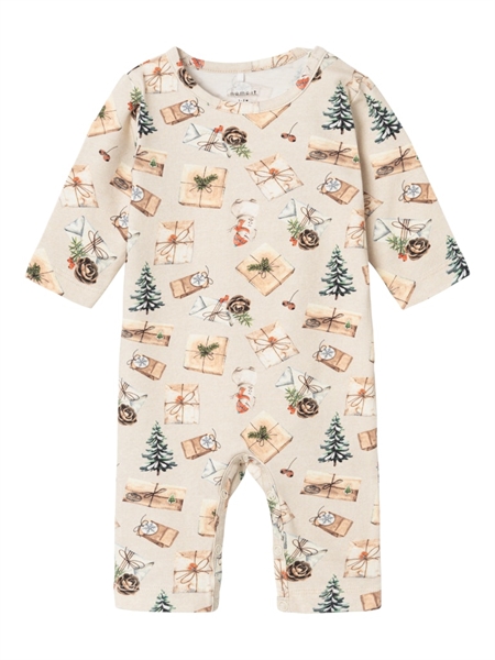 NAME IT Jule Natdragt Roccos Peyote Melange billede