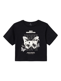 NAME IT Kort T-Shirt Nole Black