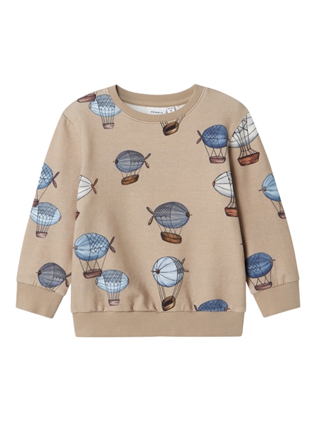 NAME IT Sweatshirt Regnar Weathered Teak