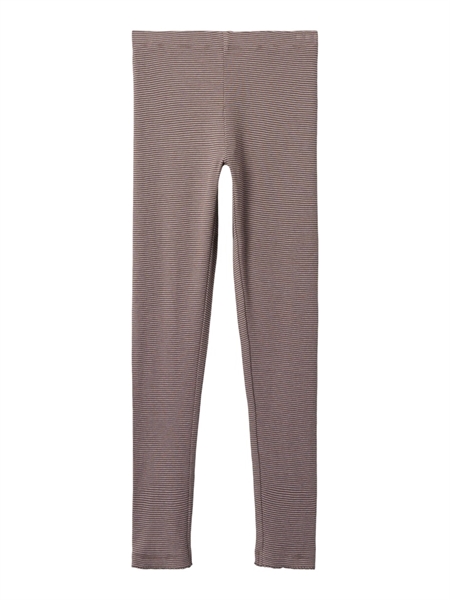 Name It Rib Leggings Odina - Peppercorn
