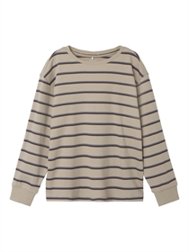NAME IT Bluse Otil Plaza Taupe