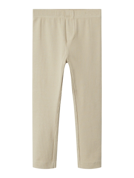 NAME IT Rib Leggings Ozzie Plaza Taupe