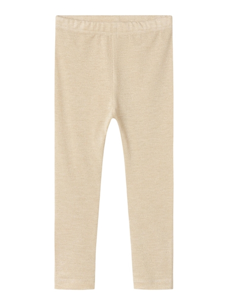 Name It Rnanna Glimmer Leggings - Frosted Almond