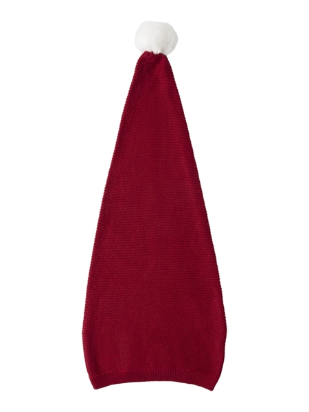 NAME IT Strikket Nissehue Rinjaha Jester Red Solid
