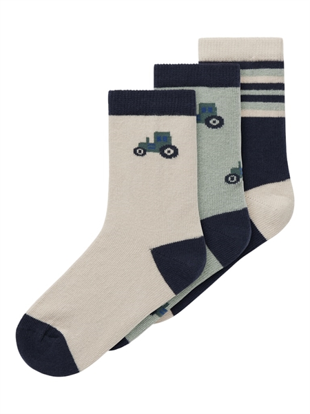 NAME IT 3-Pak Strømper Lams Jadeite Navy Blazer