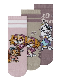 NAME IT 3-Pak Strømper Paw Patrol Sassa Island Fossil