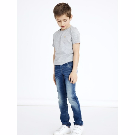 NAME IT Super Strech X-Slim Fit Jeans Theo Medium Blue