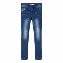 NAME IT Super Strech X-Slim Fit Jeans Theo Medium Blue