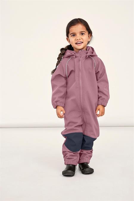 NAME IT Softshell Dragt Alfa Wistful Mauve