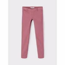 NAME IT Bomulds-Twill Leggings Twitoas Deco Rose