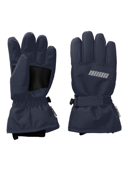 NAME IT Vinter Handsker SNOW10 Dark Sapphire billede