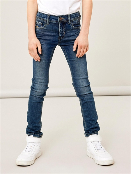 NAME IT X-Slim Fit Jeans Theo Dark Blue Vintage