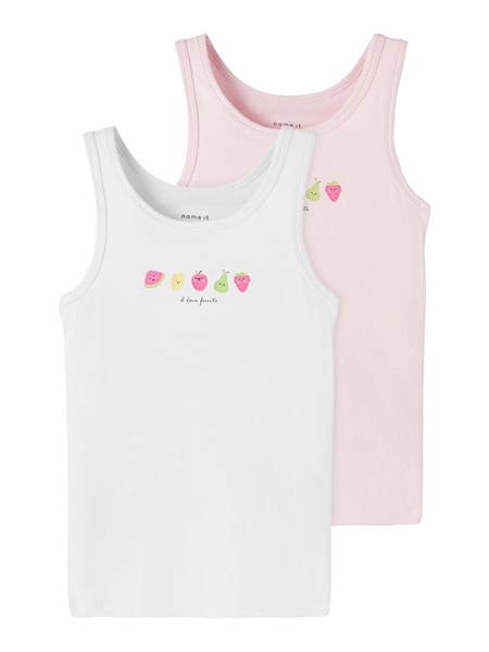 NAME IT 2-Pak Tanktop Pink Lady Fruit