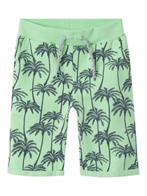 NAME IT Sweat Shorts Vermo Green Ash