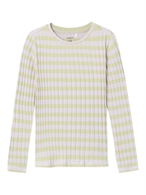 NAME IT Stribet Rib Bluse Lillo Orchid Hush
