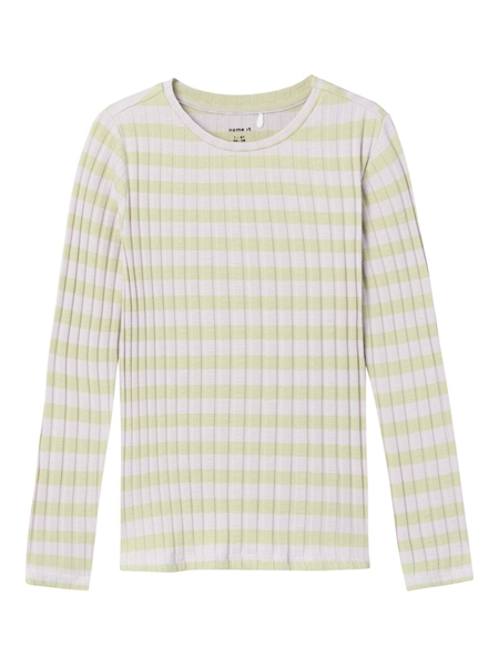 NAME IT Stribet Rib Bluse Lillo Orchid Hush
