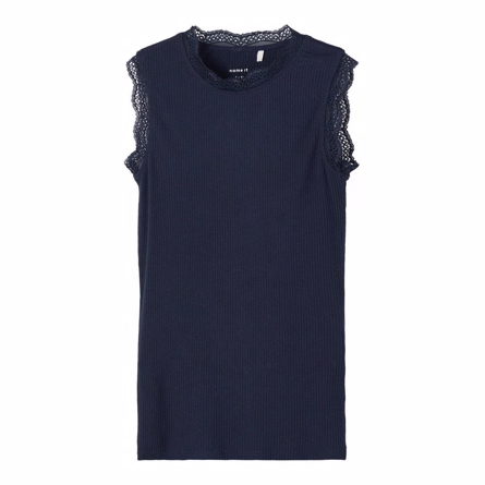 NAME IT Modal Blonde Tanktop Runi Dark Sapphire