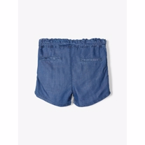 NAME IT Bindebånd Denim Shorts Takaren Blue