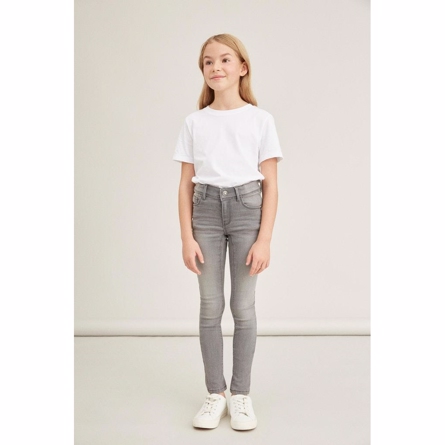 NAME IT Skinny Fit Jeans Polly Light Grey