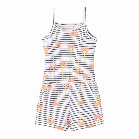 NAME IT Playsuit Vigga Bright White Stripes