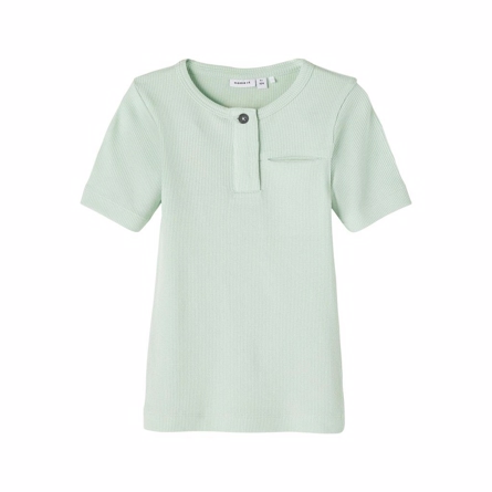 NAME IT Modal Tee Huxi Subtle Green