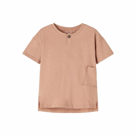 LIL ATELIER Tee Sage Tobacco Brown