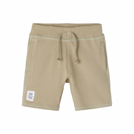 NAME IT Sweat Shorts James Silver Sage