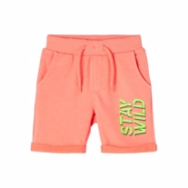 NAME IT Sweat Shorts Vex Peach Echo
