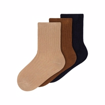 NAME IT 3-Pak Strømper Storm Dark Sapphire