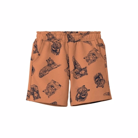 NAME IT Sweat Shorts Vanny Copper Tan