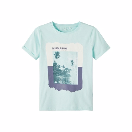 NAME IT Tee Vux Fair Aqua