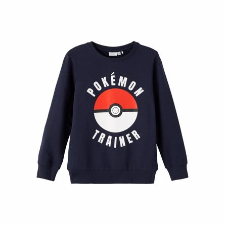 NAME IT Pokemon Sweatshirt Figaro Dark Sapphire