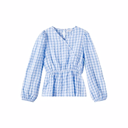 NAME IT Wrap Top Fia Vista Blue