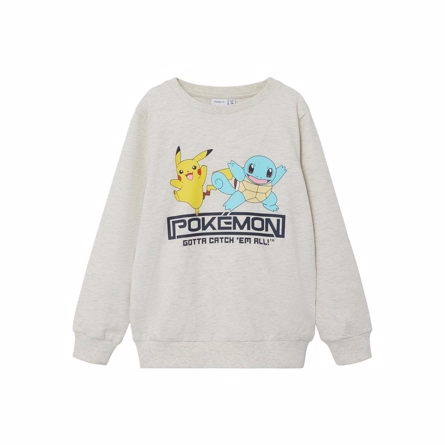 NAME IT Pokemon Sweatshirt Makko Peyote Melange