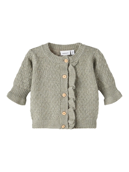 NAME IT Flæse Cardigan Tofemme Dried Sage