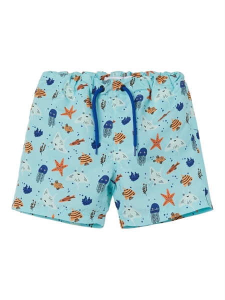 NAME IT Badeshorts Zimmi Aqua Splash