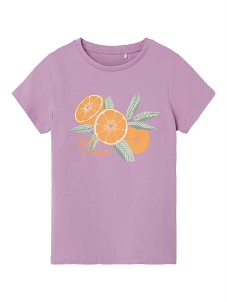 NAME IT T-shirt Jasmina Smoky Grape