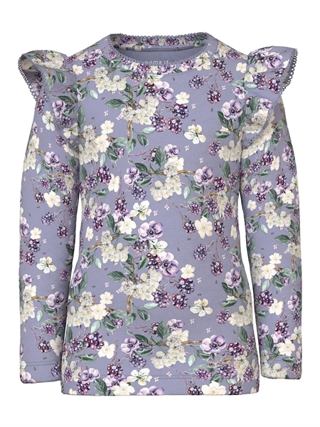 Billede af NAME IT Flæse Bluse Dafne Cosmic Sky